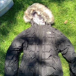 Children’s north face jacket Size S